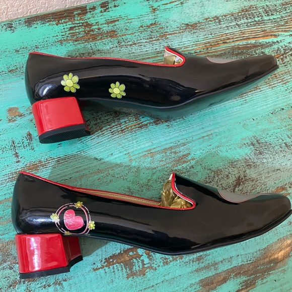 Neefs Vegan Leather Heart Loafers - Picture 4 of 7